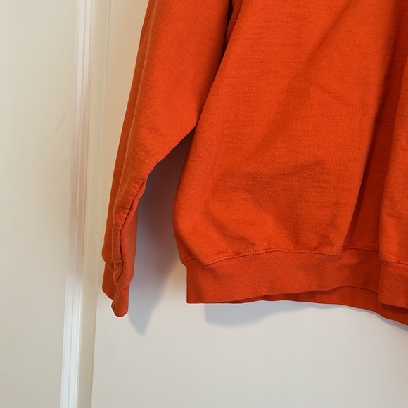 Orange Mickey Mouse Crewneck Sweatshirt - Picture 5 of 7